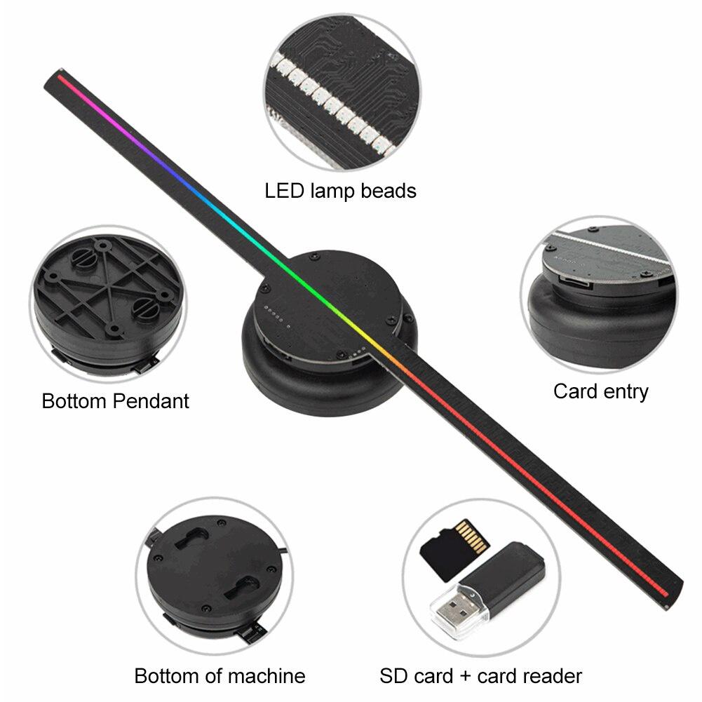 Đèn Led 3D Quảng Cáo Hologram WIFI Điều Khiển Qua APP Size 40cm phiên bản mới ️ FREESHIP ️