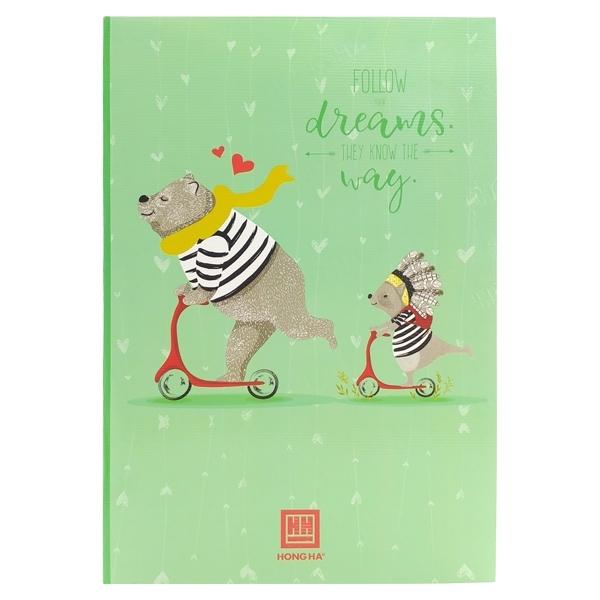 Vở South Star Dreaming - 4 Ô Ly 200 Trang ĐL 70g/m2 - Hồng Hà 0750 (Mẫu Màu Giao Ngẫu Nhiên)