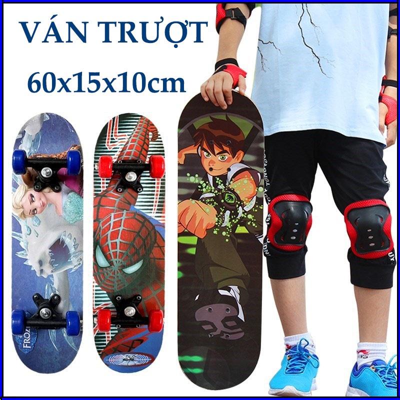 Ván trượt thể thao hoạt hình dài 60cm - Ván trượt cho bé