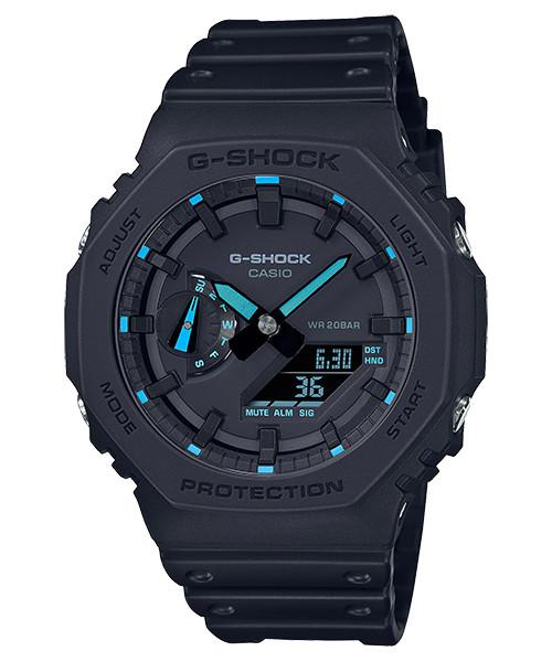 Đồng Hồ Nam Dây Nhựa Casio G-Shock GA-2100-1A2DR Chính Hãng - GA-2100-1A2 Carbon Core