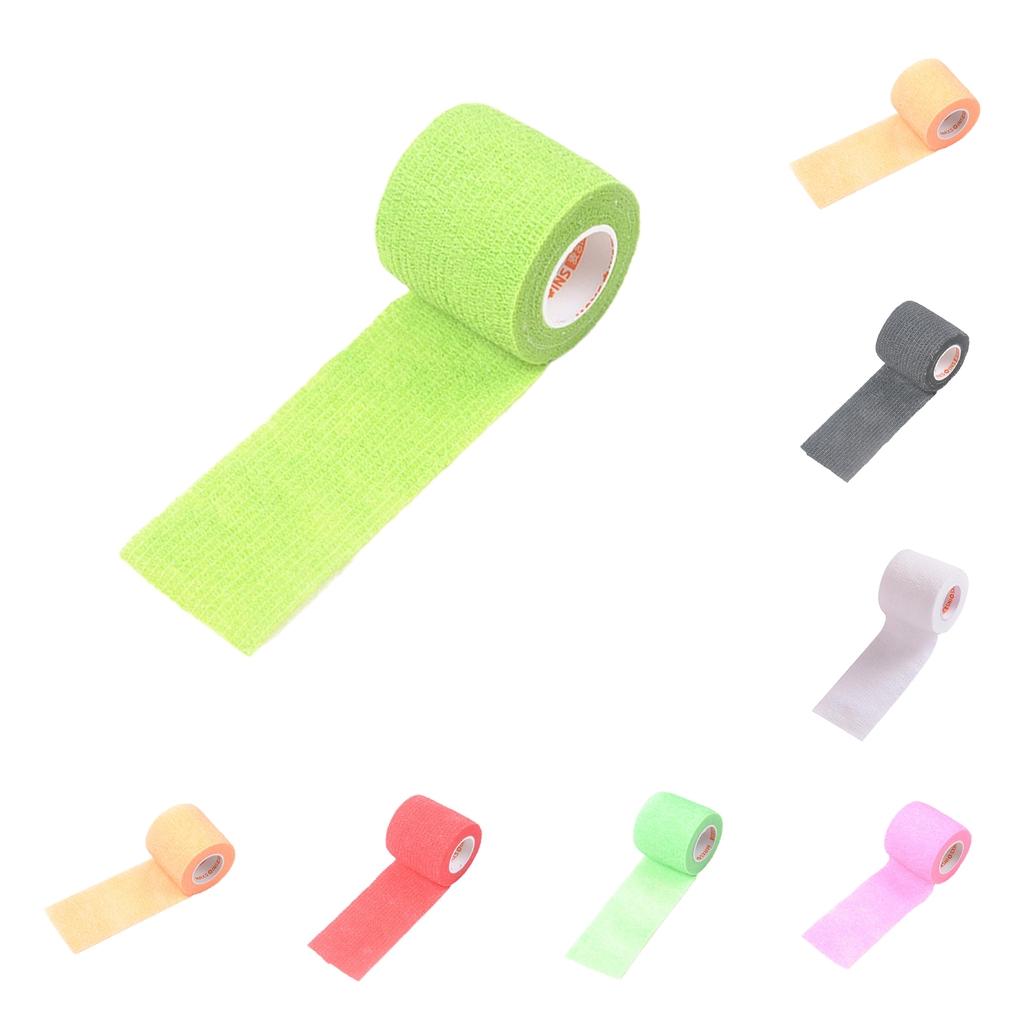 5cm Self Adhesive Bandage Elastic Tape Wrap for First Aid White