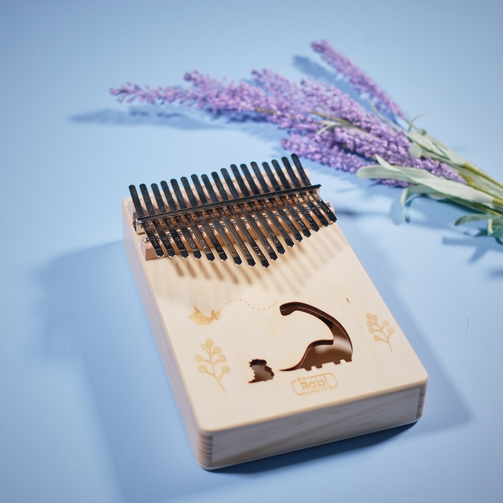 Combo Đàn Kalimba RABI RB02 Túi Chống Sốc K03