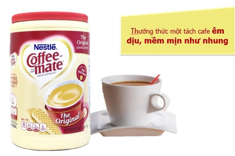 Bột Cà Phê Hòa Tan Nestle Coffee Mate 1.5 kg - Hàng Nhập Khẩu USA