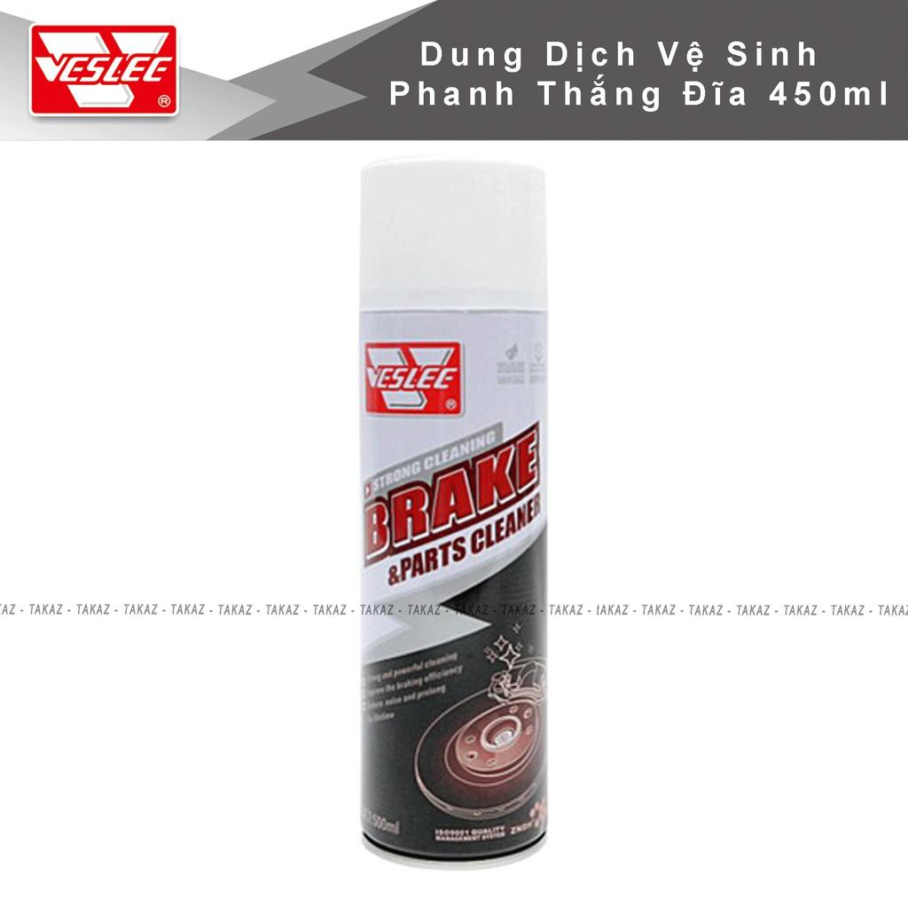 Chai Xịt Dung Dịch Vệ Sinh Thắng Đĩa Phanh VESLEE VSL-13 450ml ( đơn vị tính 1 chai đăng bán )