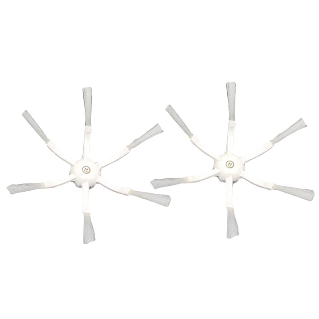 4 Pcs 6-Armed Side Brush Replacement Spare Part Robotic Vacuum Cleaner Accs