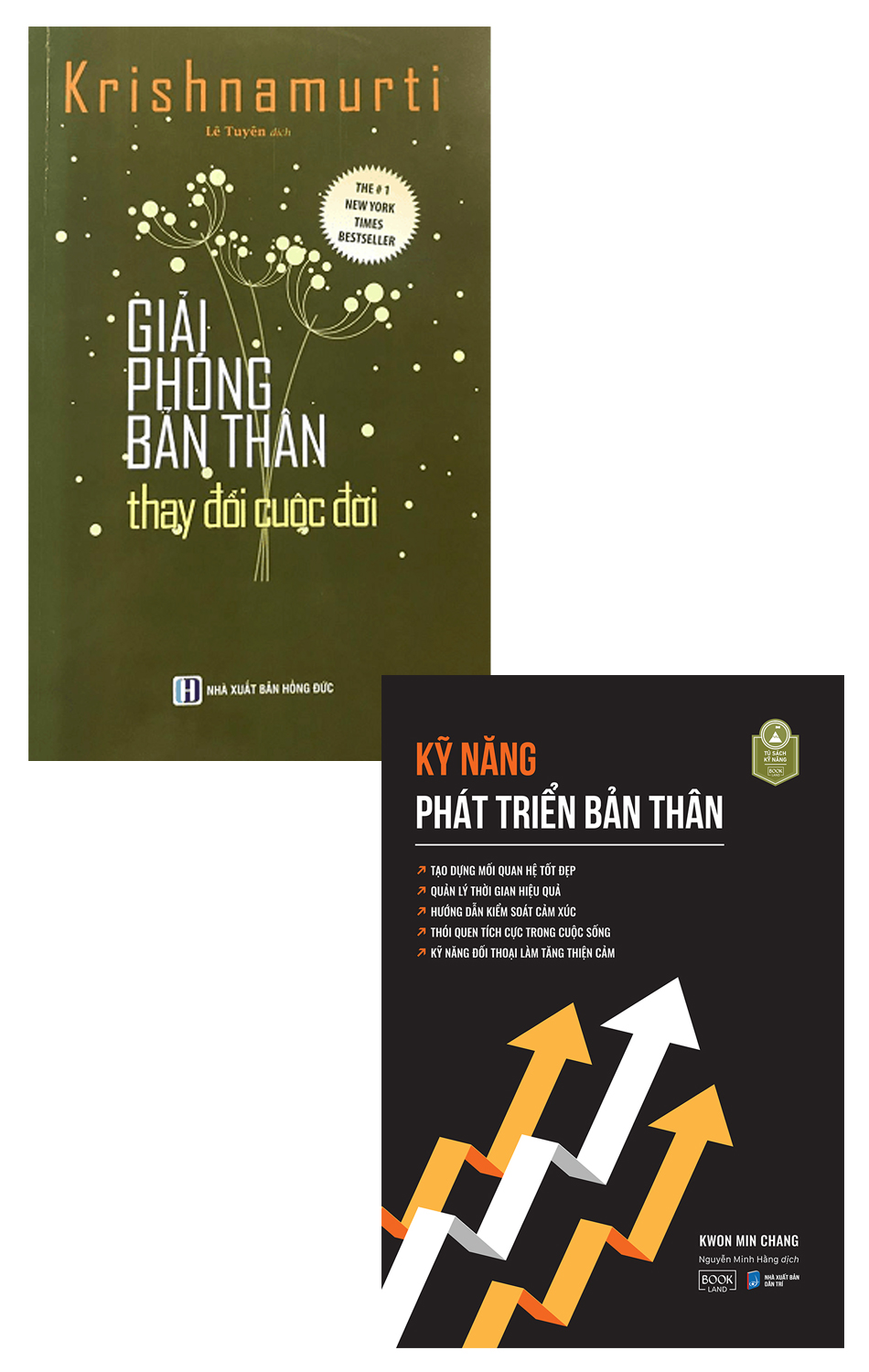 Combo Giải Phóng Bản Thân Thay Đổi Cuộc Đời  + Kỹ Năng Phát Triển Bản Thân