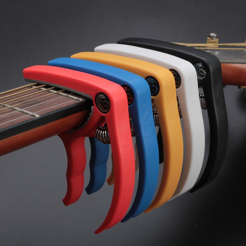 1 Piece Guitar Capo Tuner Quick Change Key Clamp