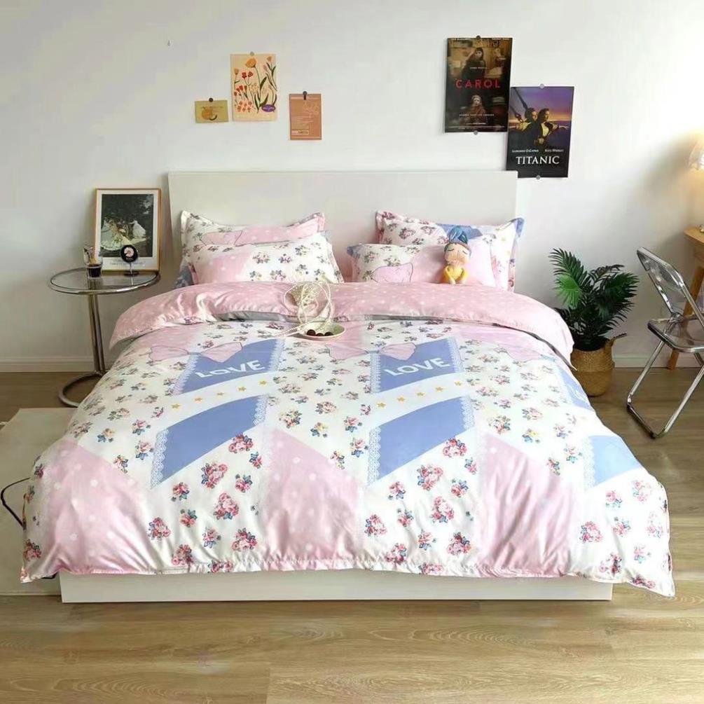 Chăn ga gối, cotton poly Mã Fly 2