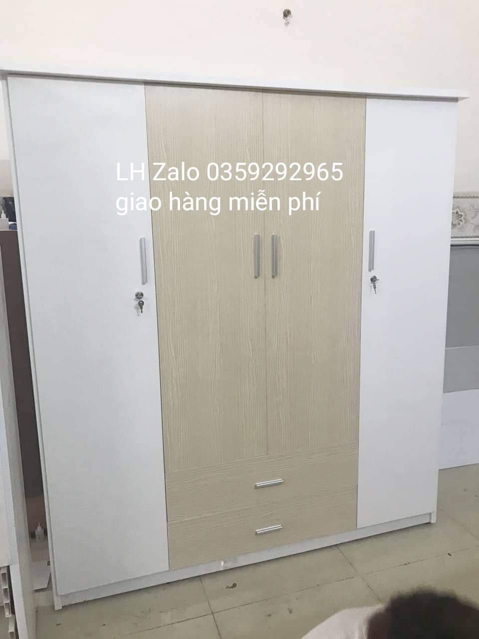 Tủ nhựa đài Loan 4 cánh