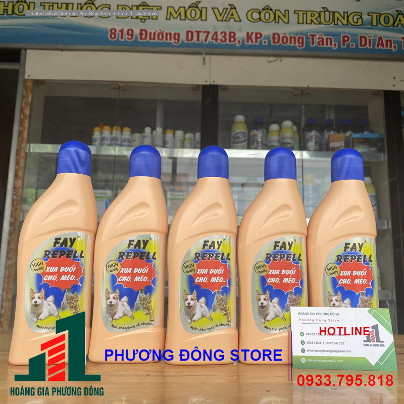 Ngăn phóng uế FAY REPELL-200ml