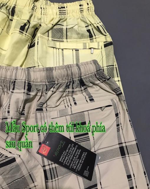 Quần short caro  Nam hàng đẹp