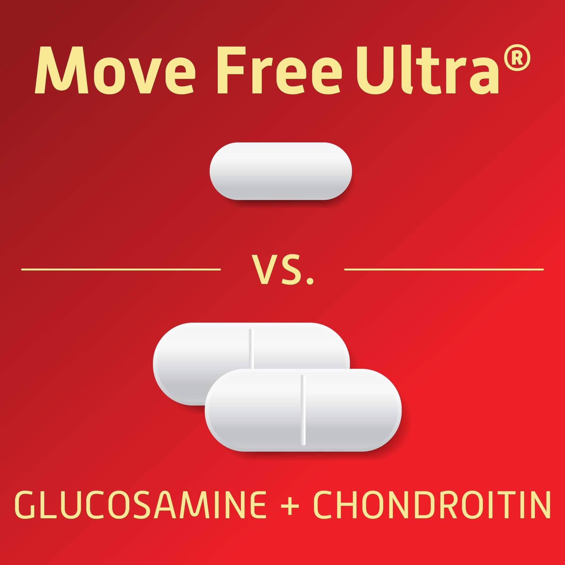 Hỗ trợ giảm đau nhức xương khớp Move Free Ultra 3xTriple Action Mỹ phòng loãng xương, tăng trưởng và hồi phục sụn, tăng chất nhầy khớp - Massel Official 75Viên/Hộp