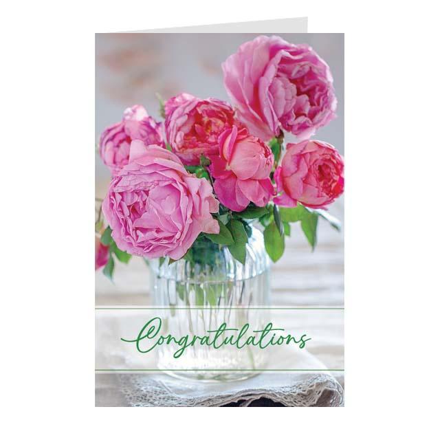 Thiệp chúc mừng congratulations - Thiệp Grey 12x18cm - 12-CM04