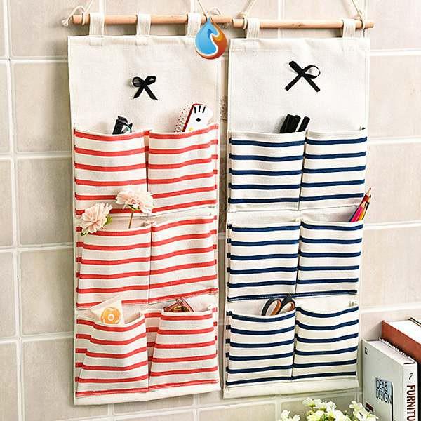 Túi vải treo thiết kế dễ thương dùng để đựng đồ tiện lợi