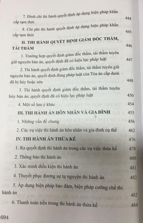 Cẩm nang thi hành án dân sự