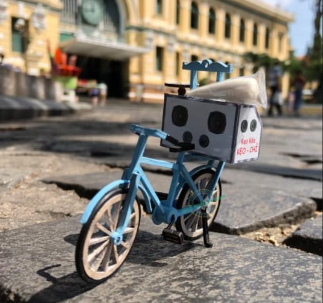 Xe Hàng Rong - Xe Kẹo Kéo HR03