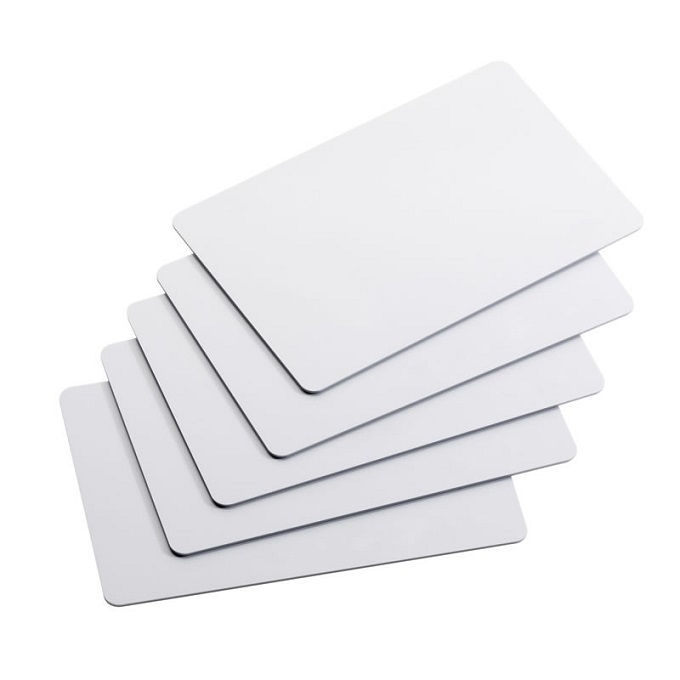 [ Set 50 thẻ] Phôi thẻ nhựa PVC trắng - Hàng nhập khẩu