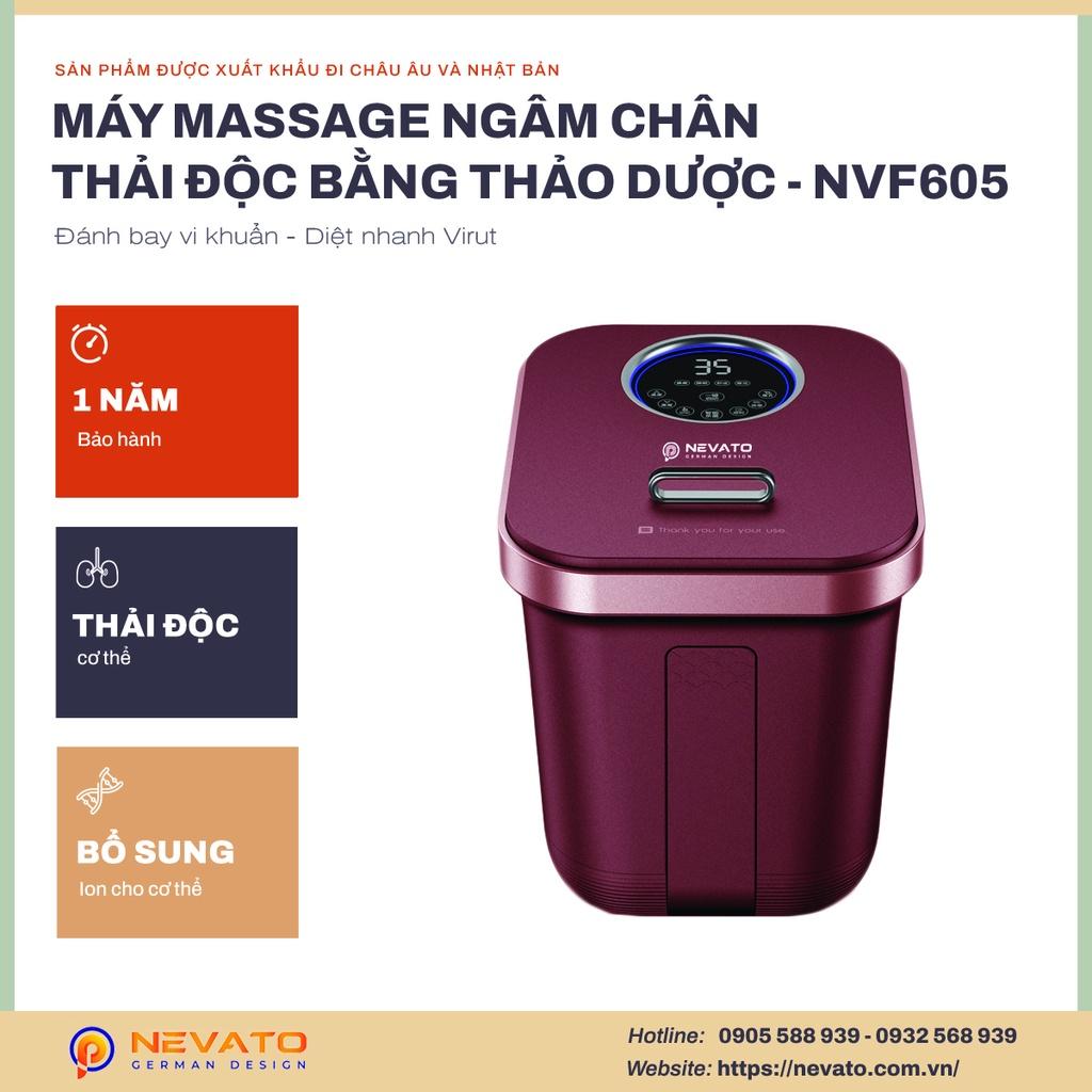 Bồn Ngâm Chân, Massage Chân Thải Độc Cơ Thể NVF605