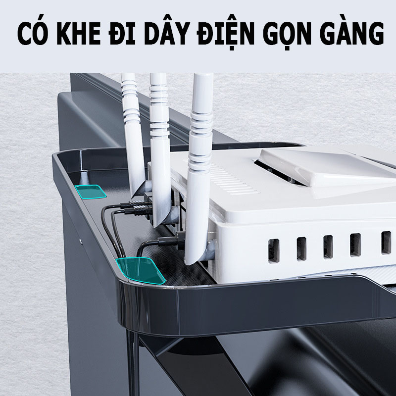 Kệ Để Đồ Treo Tivi; Giá Đỡ Bộ Phát Wifi; Điều Khiển Loa; Giá Đở Phụ Kiện Gắn Màn Hình Máy Tính