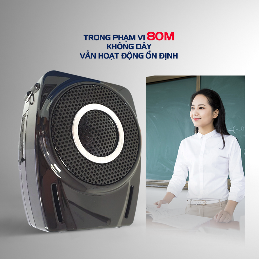 Máy trợ giảng TAKSTAR E8M mic có dây - AVSTAR , Công suất lớn, giáo viên, hướng dẫn viên, hàng chính hãng