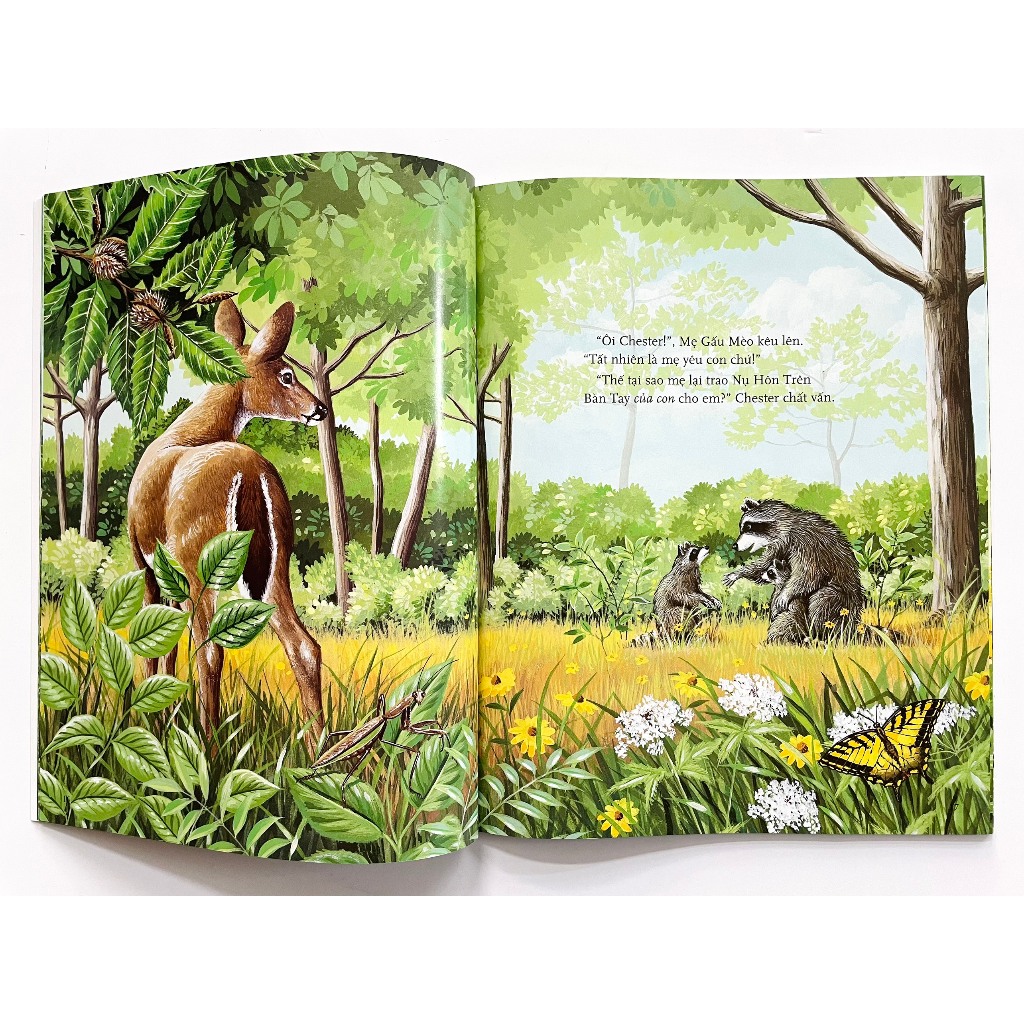 Bộ sách song ngữ - Nụ Hôn Trên Bàn Tay (6 cuốn lẻ tùy chọn) - Ehomebooks Quảng Văn