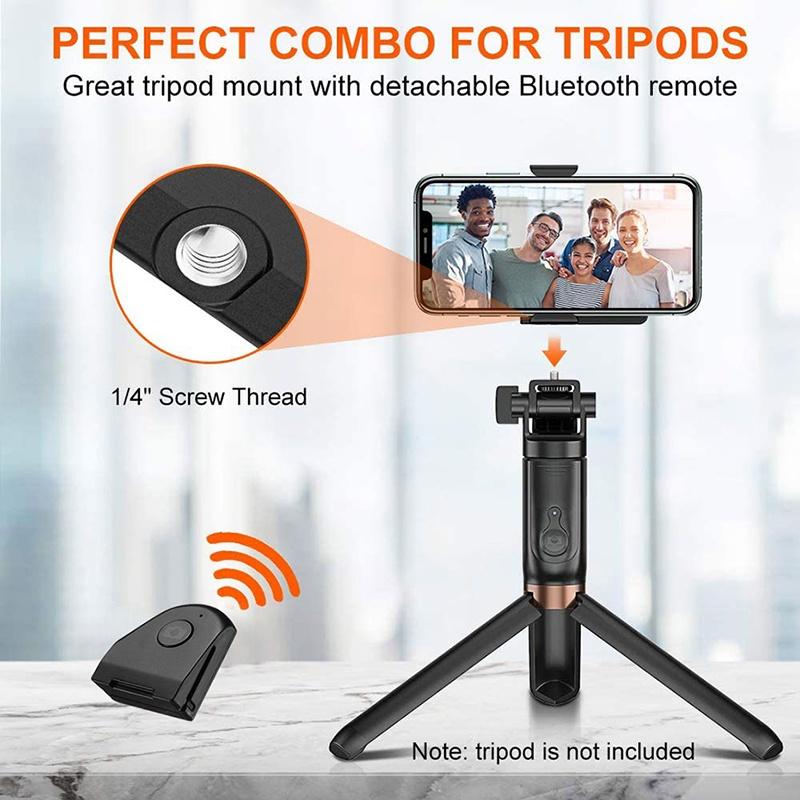 Tay cầm chụp ảnh cho điện thoại tích hợp bluetooth Ulanzi CapGrip 3 In 1 chắc chắn và chống rung