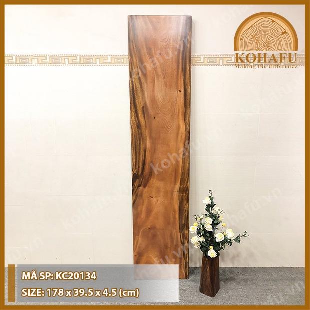 Mặt gỗ me tây nguyên tấm / Băng ghế dài - KC20133-134