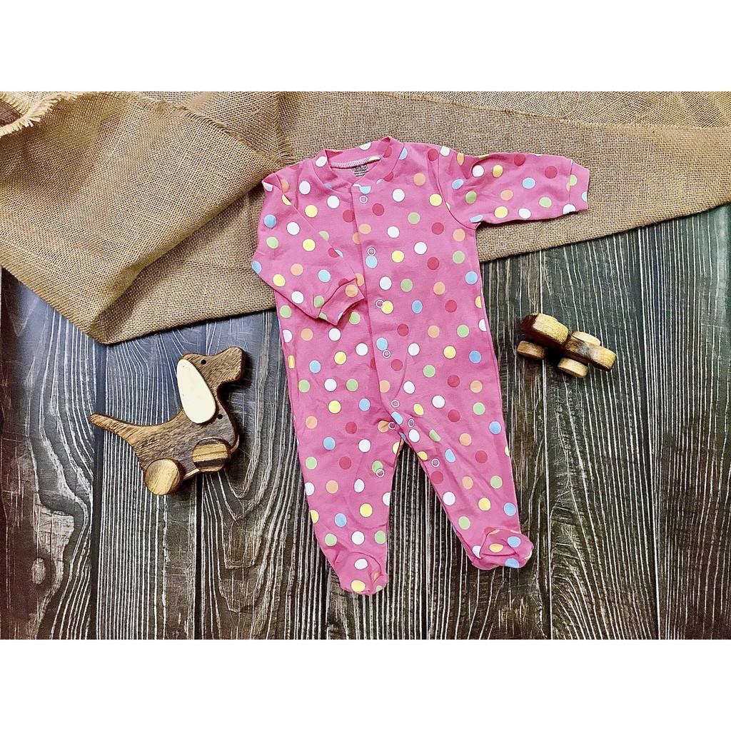 Bộ Bodysuit Dài Tay Cho Bé Trai Và Bé Gái 0-9M set 3