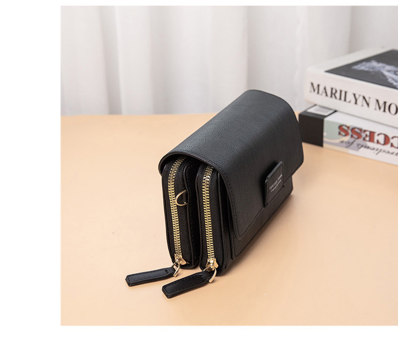 Túi đựng điện thoại kiêm ví đeo chéo 3 ngăn thời trang