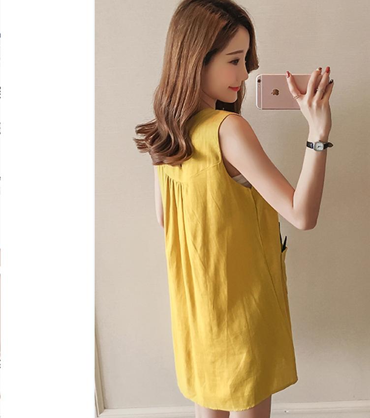 Đầm suông nữ chất mát kiểu dáng Hàn Quốc