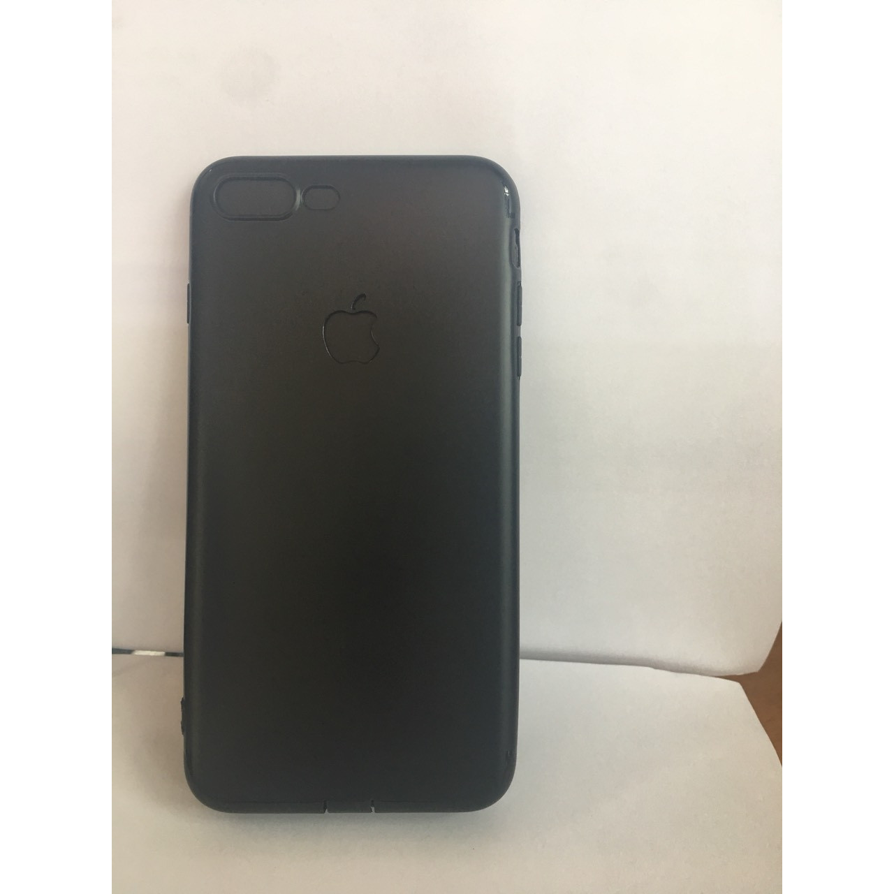 Ôp lưng silicon đen cho iphone7/8plus