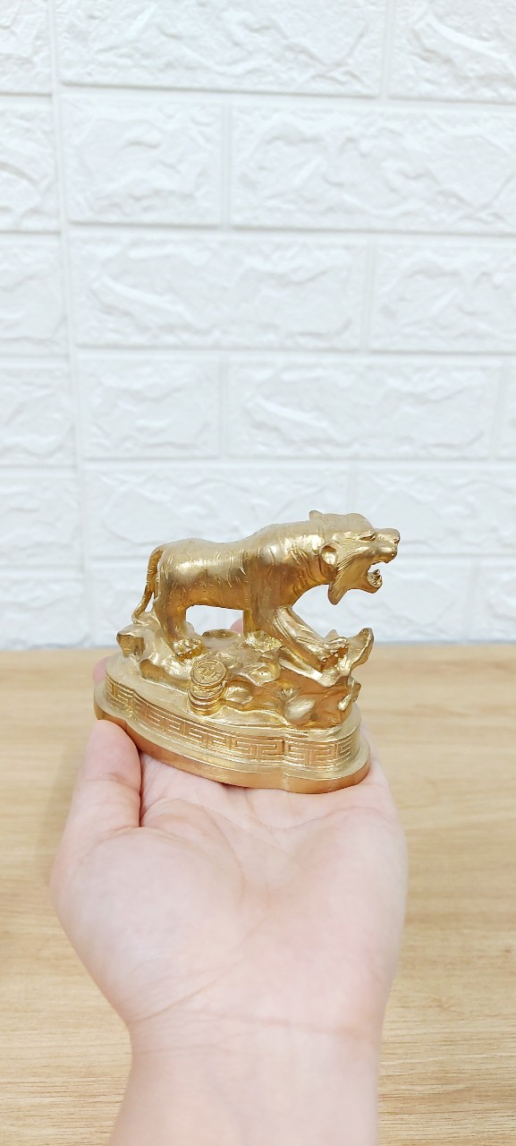 Tượng Hổ Phong Thủy Bằng Đồng