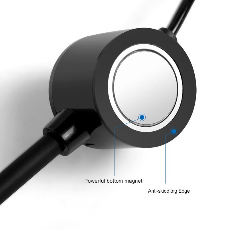 Đèn LED Công Nghiệp Đèn Phong Cách Châu Âu 6W COB Ánh Sáng Linh Hoạt Máy Làm Việc Ánh Sáng Với Đèn Nam Châm Với Ống Xoay