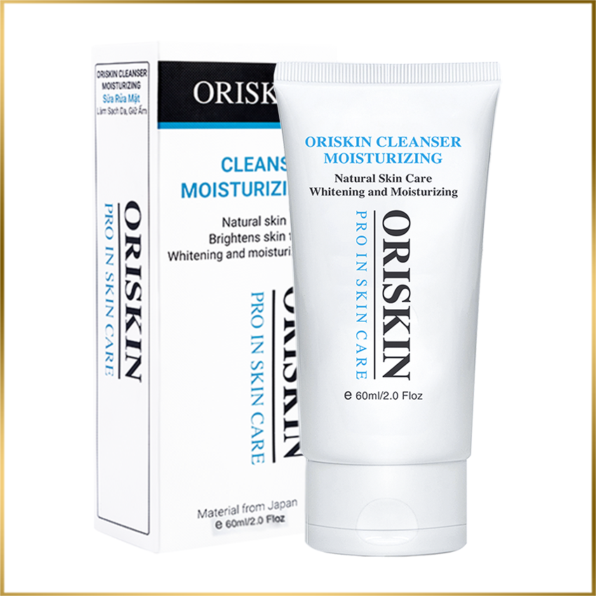 Sữa Rửa Mặt Trắng Da Oriskin Cleanser Moisturizing 