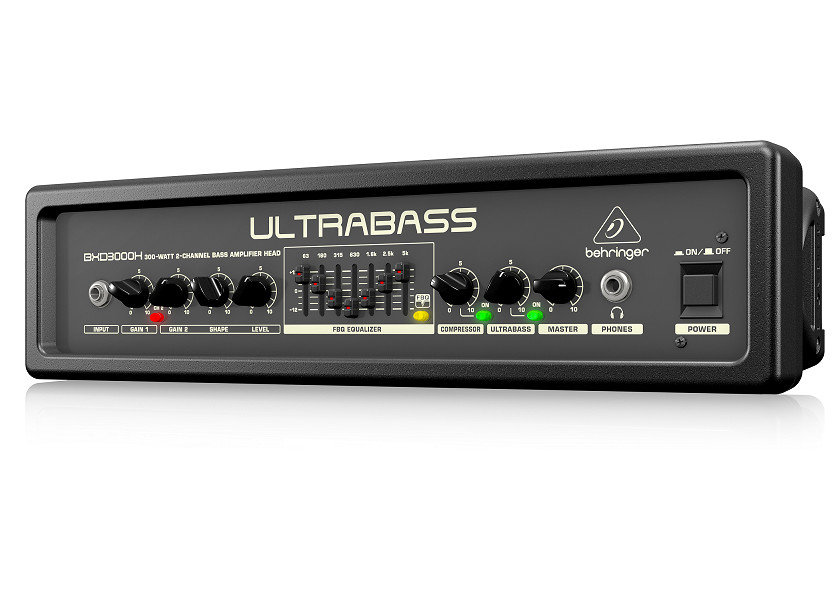 Behringer UltraBass BXD3000H 300-watt 2-channel Bass Amplifiers-Hàng Chính Hãng