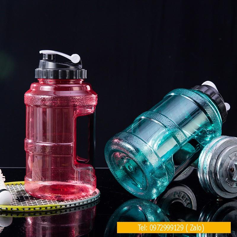 Bình Lăc Gym Kiểu Dáng Thể Thao 2,5L - Chứa đựng lượng nước cho bạn hoạt động suốt ngày dài