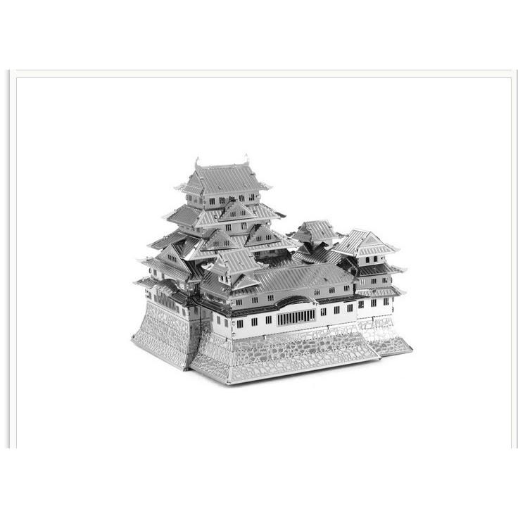 Bộ lắp ghép mô hình 3D các kỳ quan thế giới trưng bày trong xe, bàn làm việc