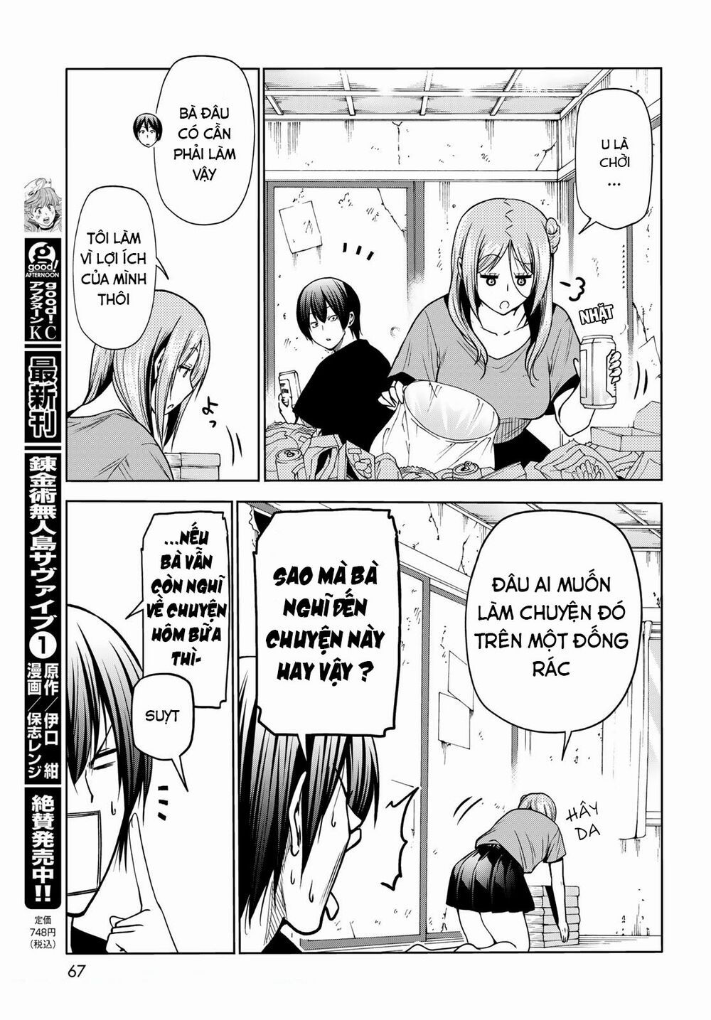 cô gái thích lặn - grand blue chapter 71.1 11