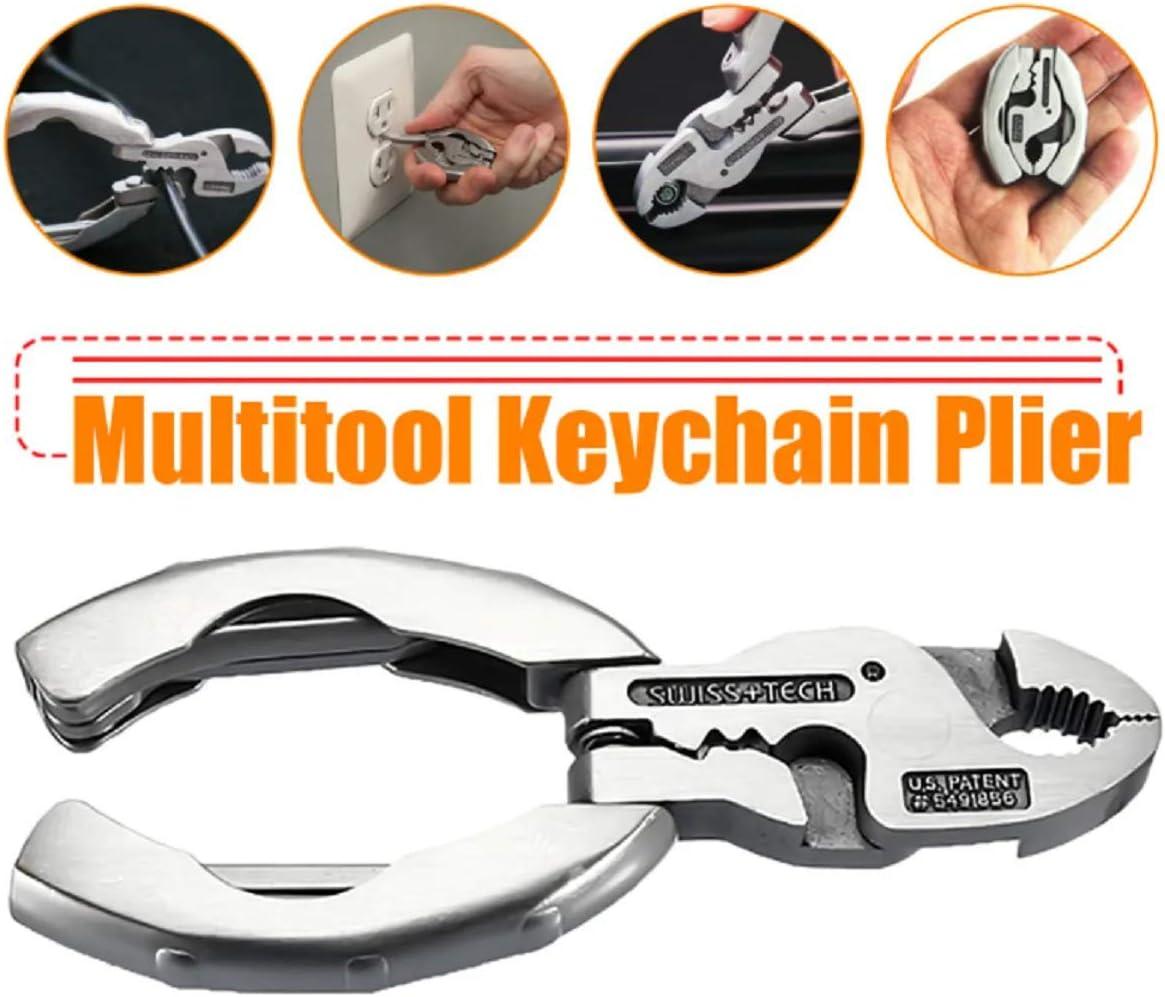 Mini Multi Tool 9 in 1 Multitool Keychain Tuốc nơ vít Công cụ bỏ túi