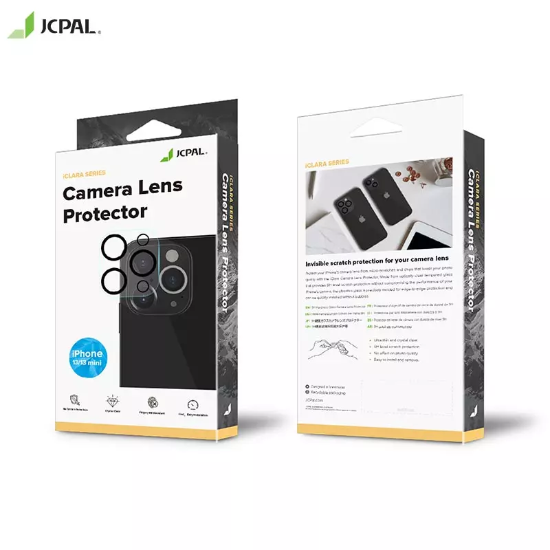 Kính Cường Lực Camera JCPAL ICLARA iPhone 13 Pro Max / 13 Pro / 13 / 13 Mini_ Hàng Chính Hãng