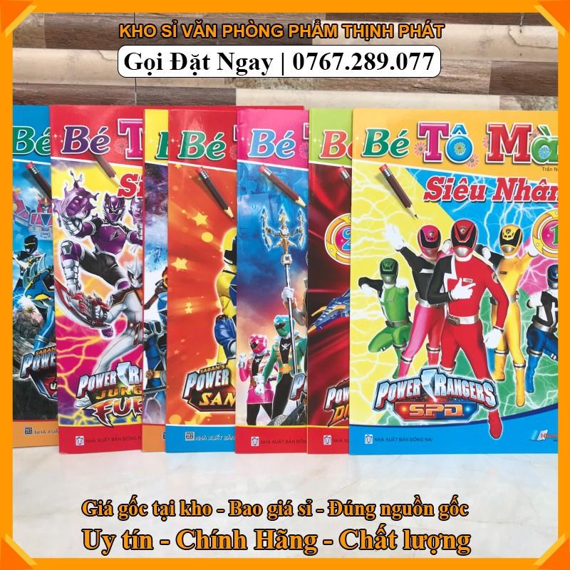 TẬP TÔ MÀU SIÊU NHÂN