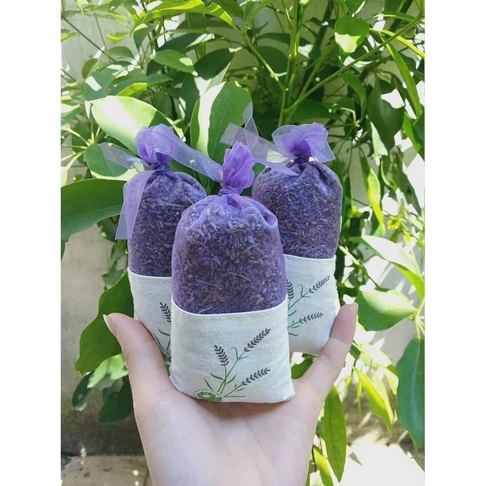Túi thơm Nụ hoa oải hương lavender treo Phòng ngủ, khử mùi cho Căn phòng, Xe Ôtô, Tủ Quần Áo