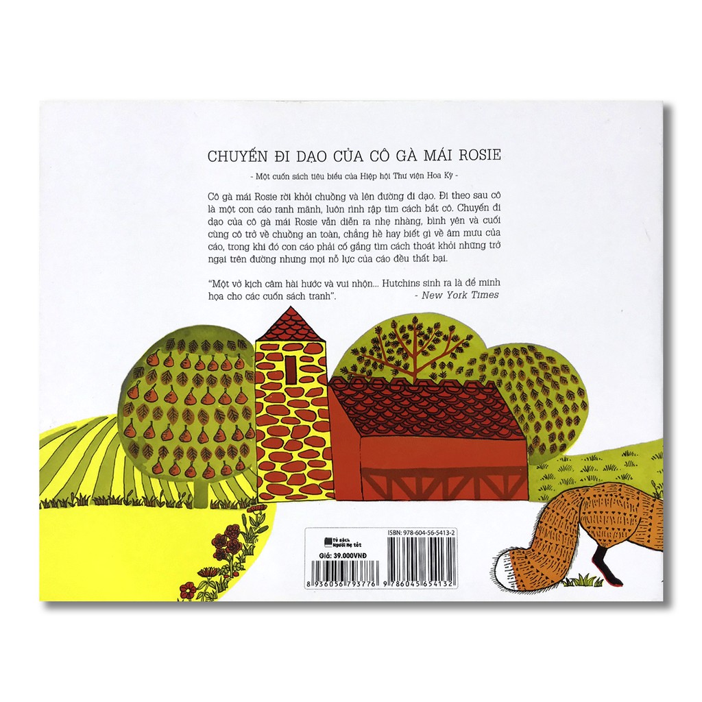 Combo 3 cuốn Picturebook song ngữ: Chuyến đi dạo của cô gà mái Rosie + Đêm đom đóm + Bà ơi cháu rất muốn gặp bà