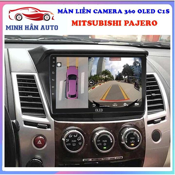 Bộ màn hình OLED C1S liền camera 360 cho xe MITSUBISHI TRITON PAJERO - dvd cho oto, camera giám sát trên xe ô tô