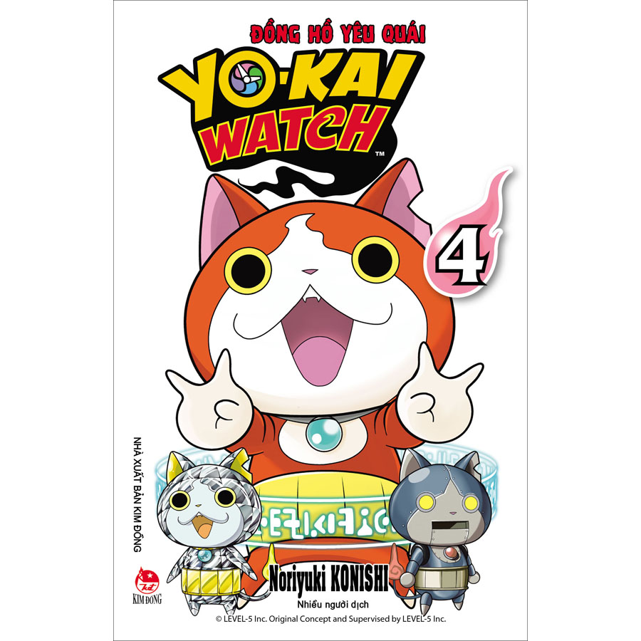 Yo-Kai Watch - Đồng Hồ Yêu Quái Tập 4