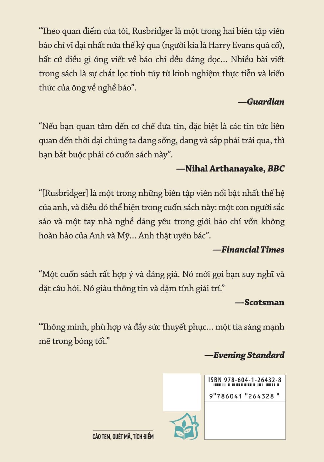 Sách - Hướng Dẫn Sử Dụng Tin Tức - Tin Vào Đâu Trong Một Thế Giới Ngập Tràn Tin Giả