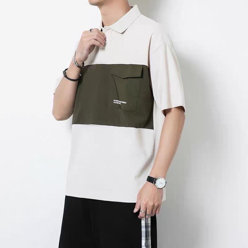 Áo polo nam nữ chất liệu cotton mềm mịn, áo thun unisex có cổ phong cách Hàn Quốc