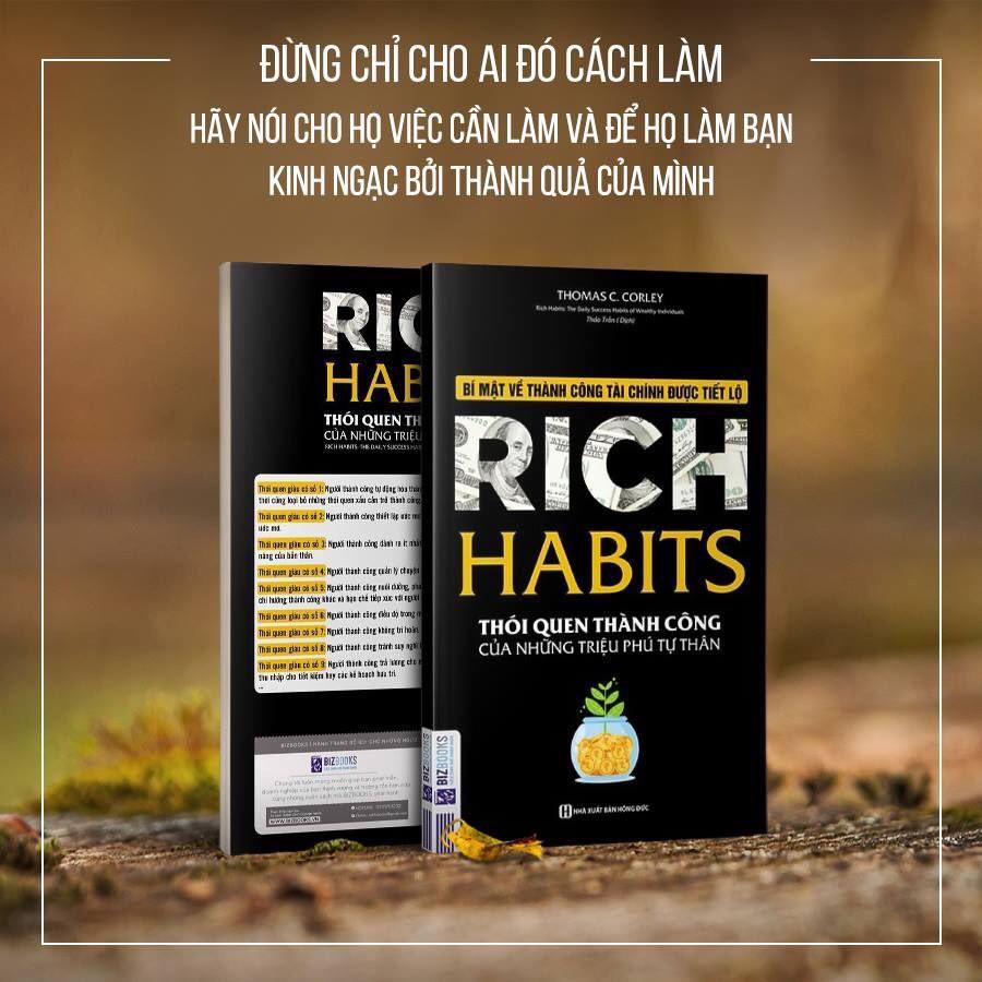 Sách : Rich Habits - Thói quen thành công của những triệu phú tự thân