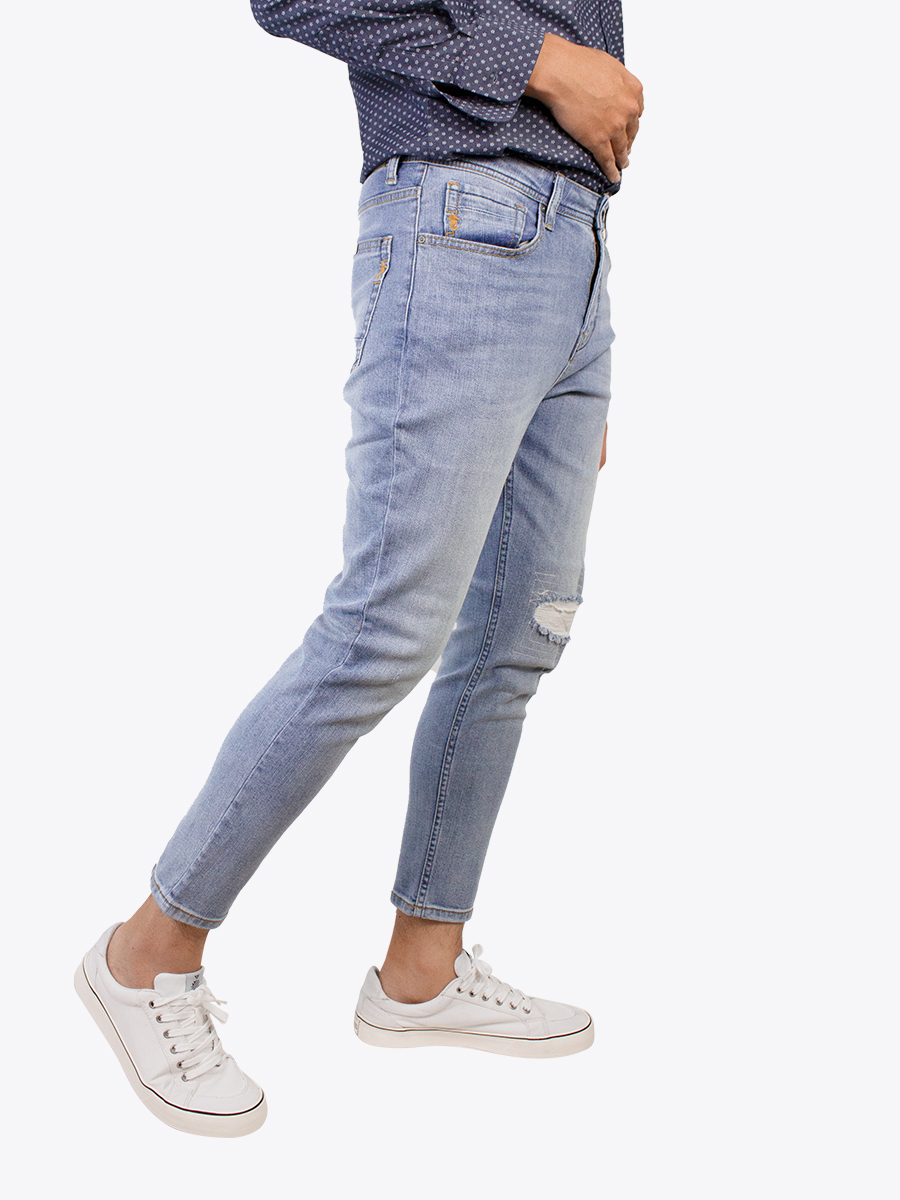 Quần Jeans Nam Ống Ôm MESSI SJM-880-18