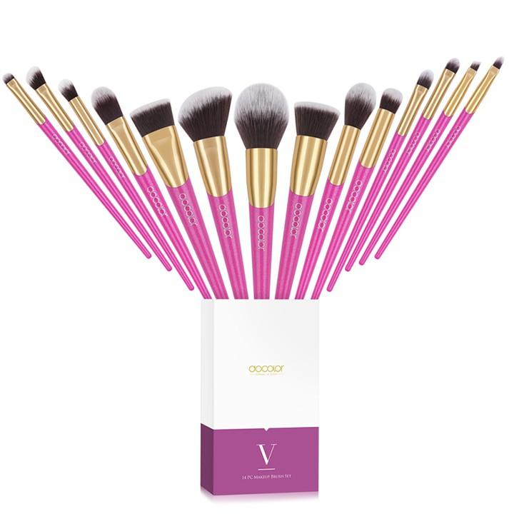 Bộ Cọ Trang Điểm Docolor 14 Cây